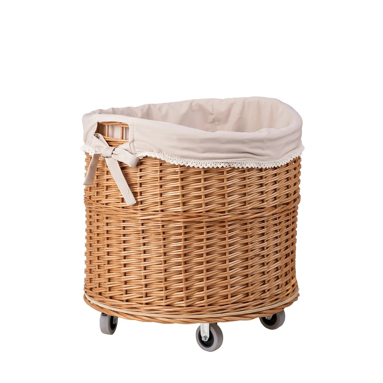 Panier de rangement en osier modèle Caros, vue produit