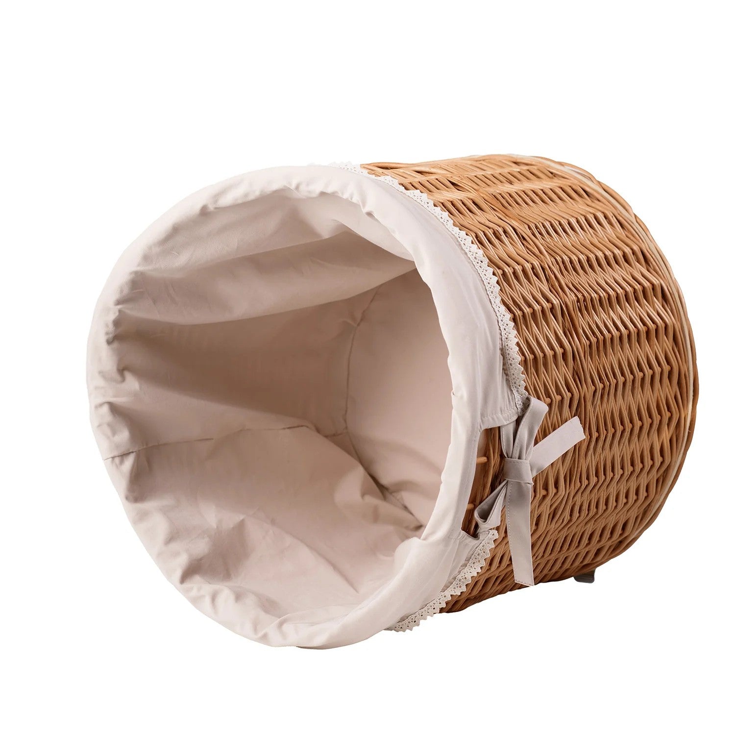 Panier de rangement en osier modèle Caros, vue alternative