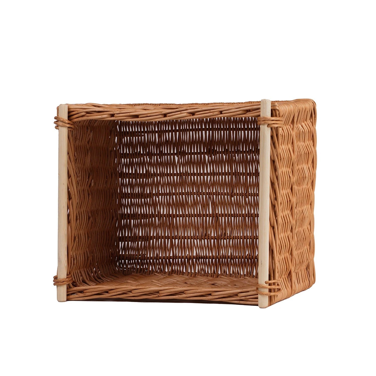 Panier de rangement en osier modèle Falor, vue alternative