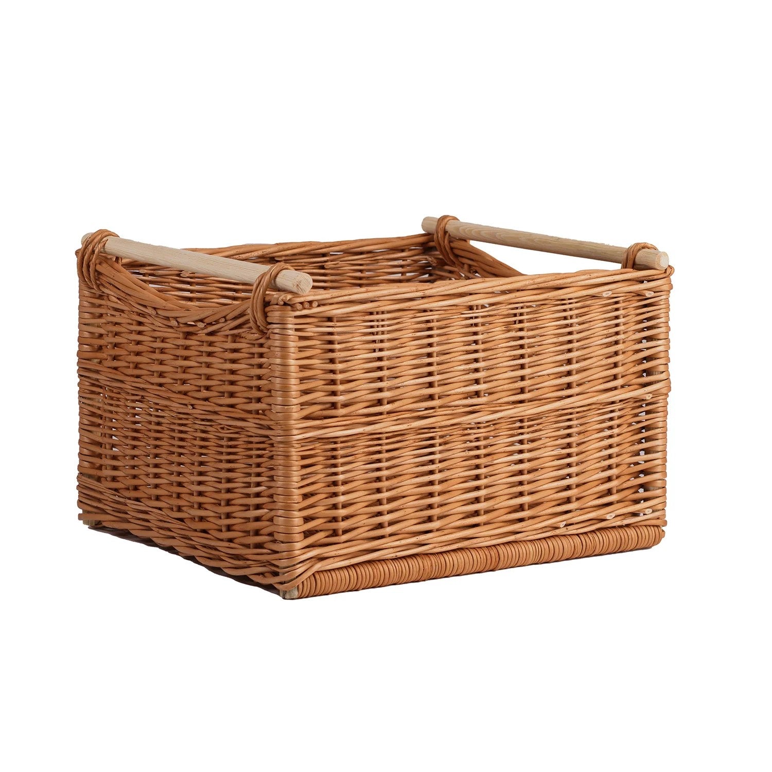 Panier de rangement en osier modèle Falor, vue finale