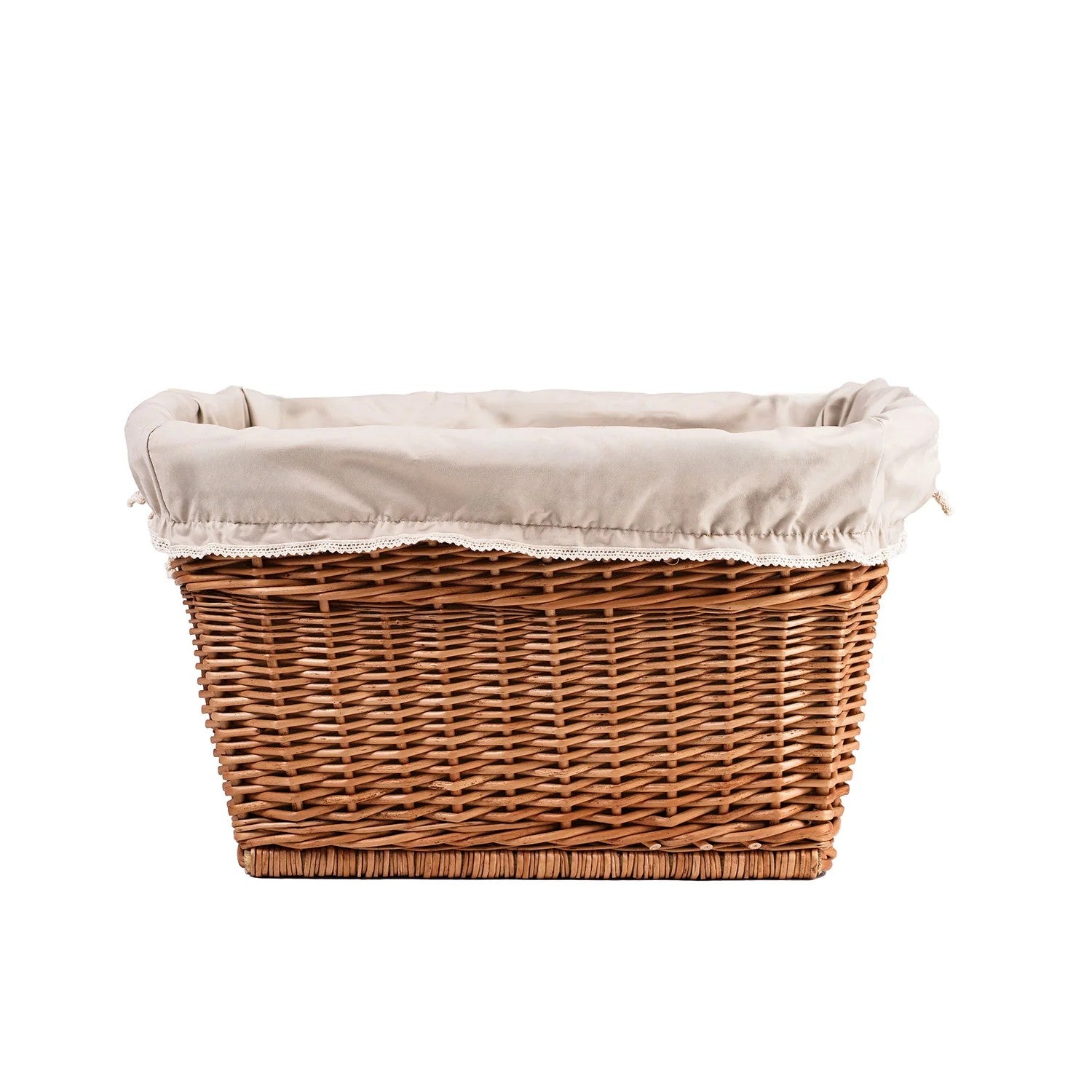 Panier de rangement en osier modèle Mivella, vue alternative