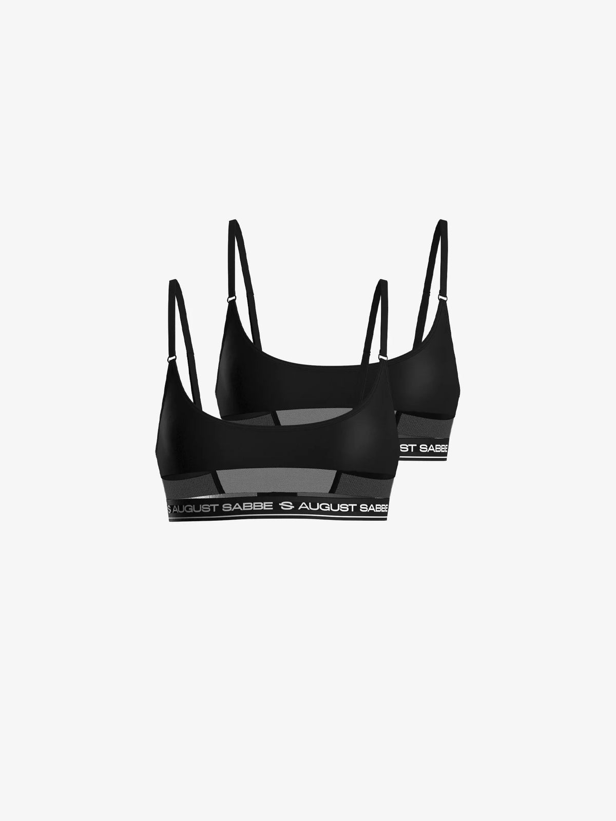 Bralette sans armatures - Signature - Lot de 2 - Noir