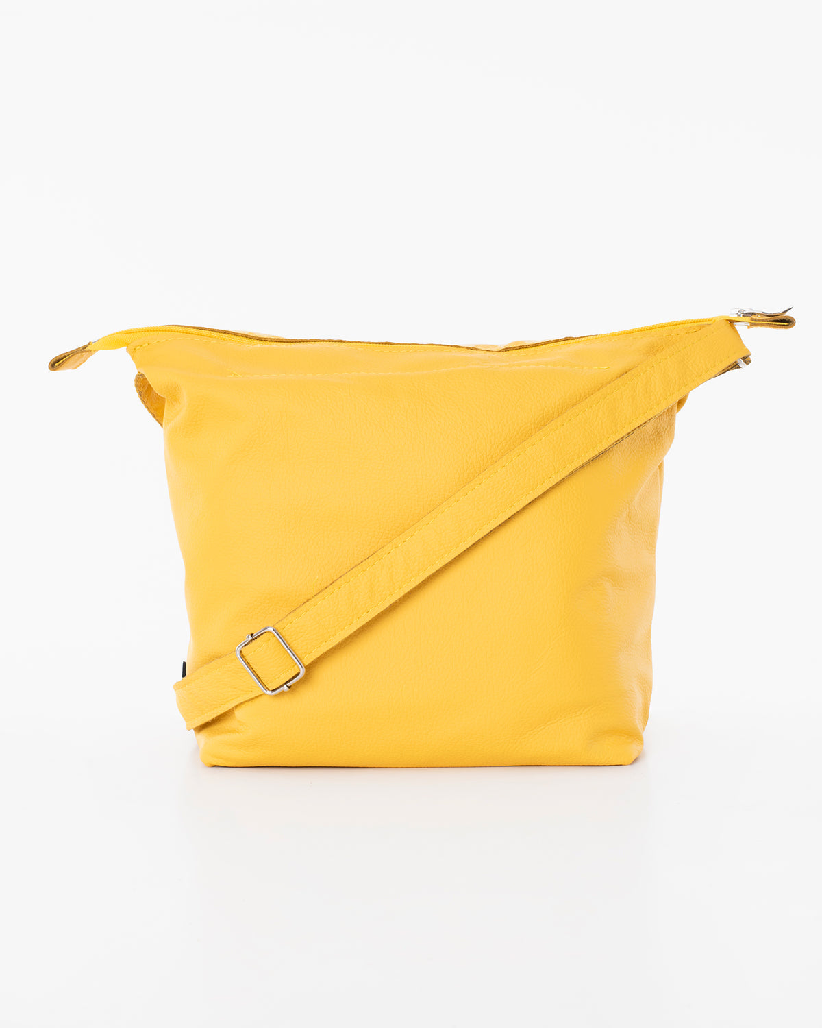 Sac à bandoulière en cuir Suvi XS jaune - Trendbag