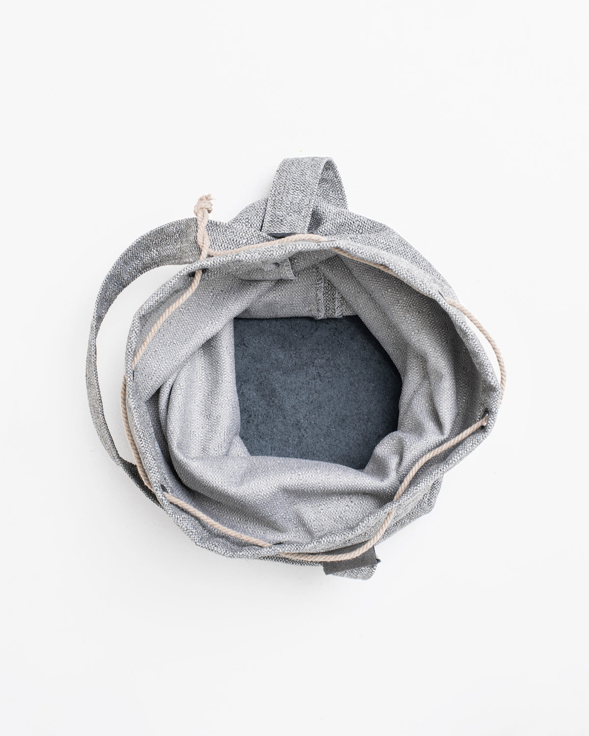 Sac en tissu réemployé Märss gris clair - Trendbag