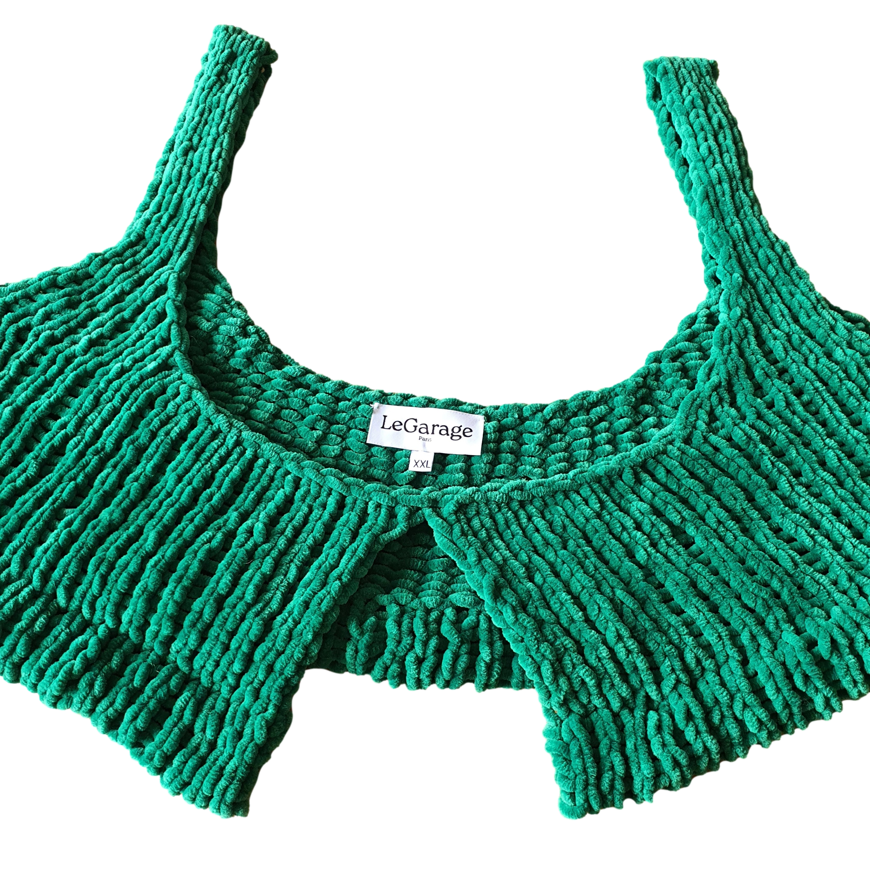 Le caraco bralette effet velours