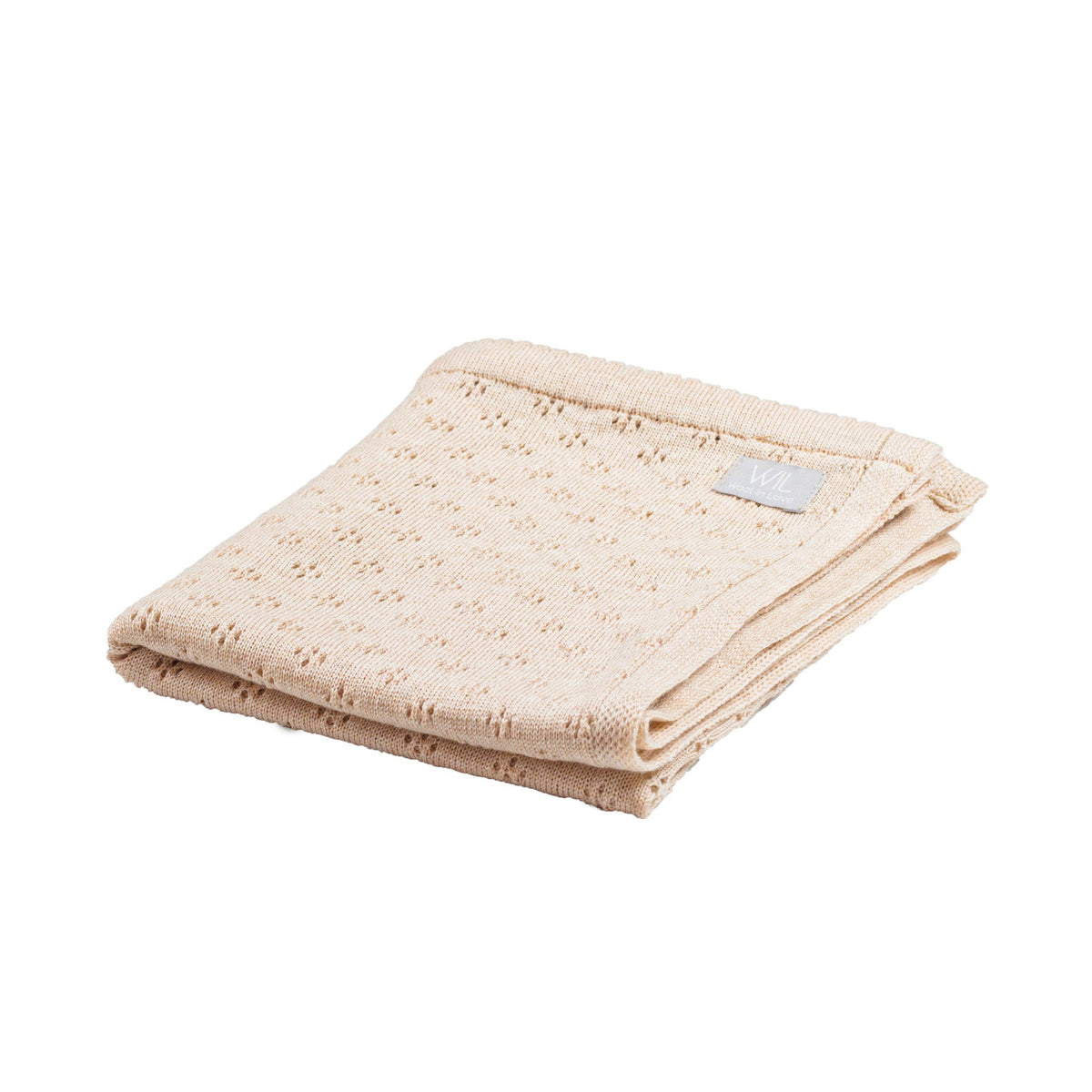 Couverture bébé en laine mérinos LOVE, Wool In Love