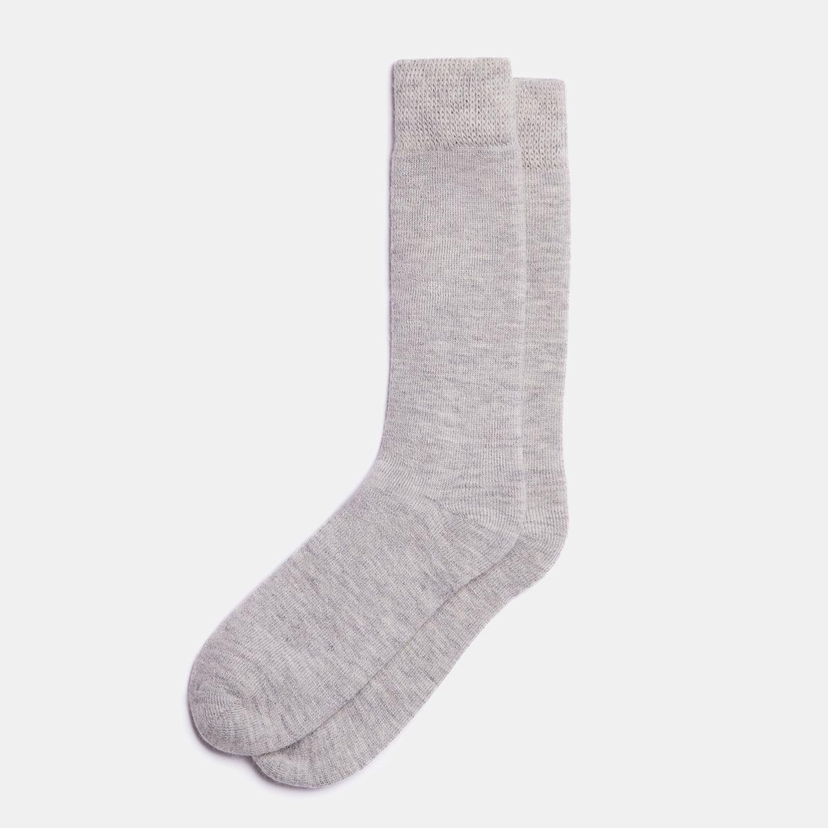 Chaussettes courtes en laine d'alpaga argent, vue produit