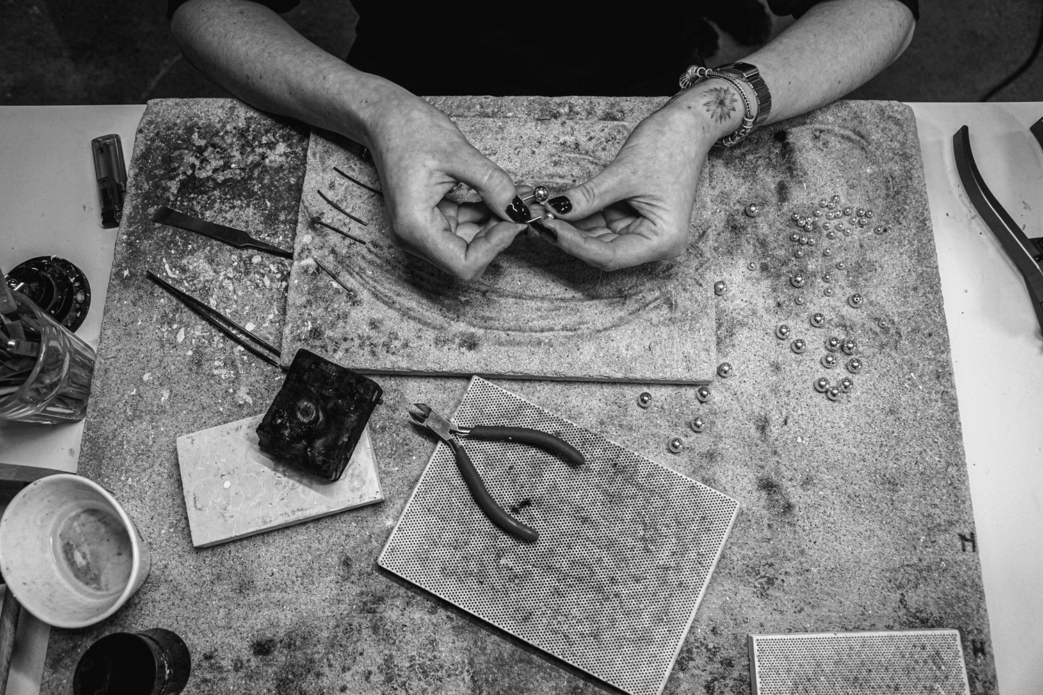 Bague Big Bomb multi-tailles - Argent - LeGarage Knitwear