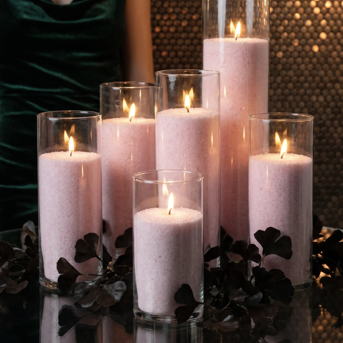 Baby Pink Unscented Candle Sand Refill, 1kg