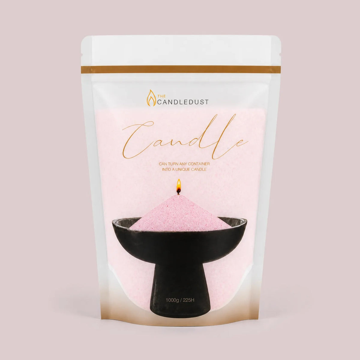 Baby Pink Unscented Candle Sand Refill, 1kg