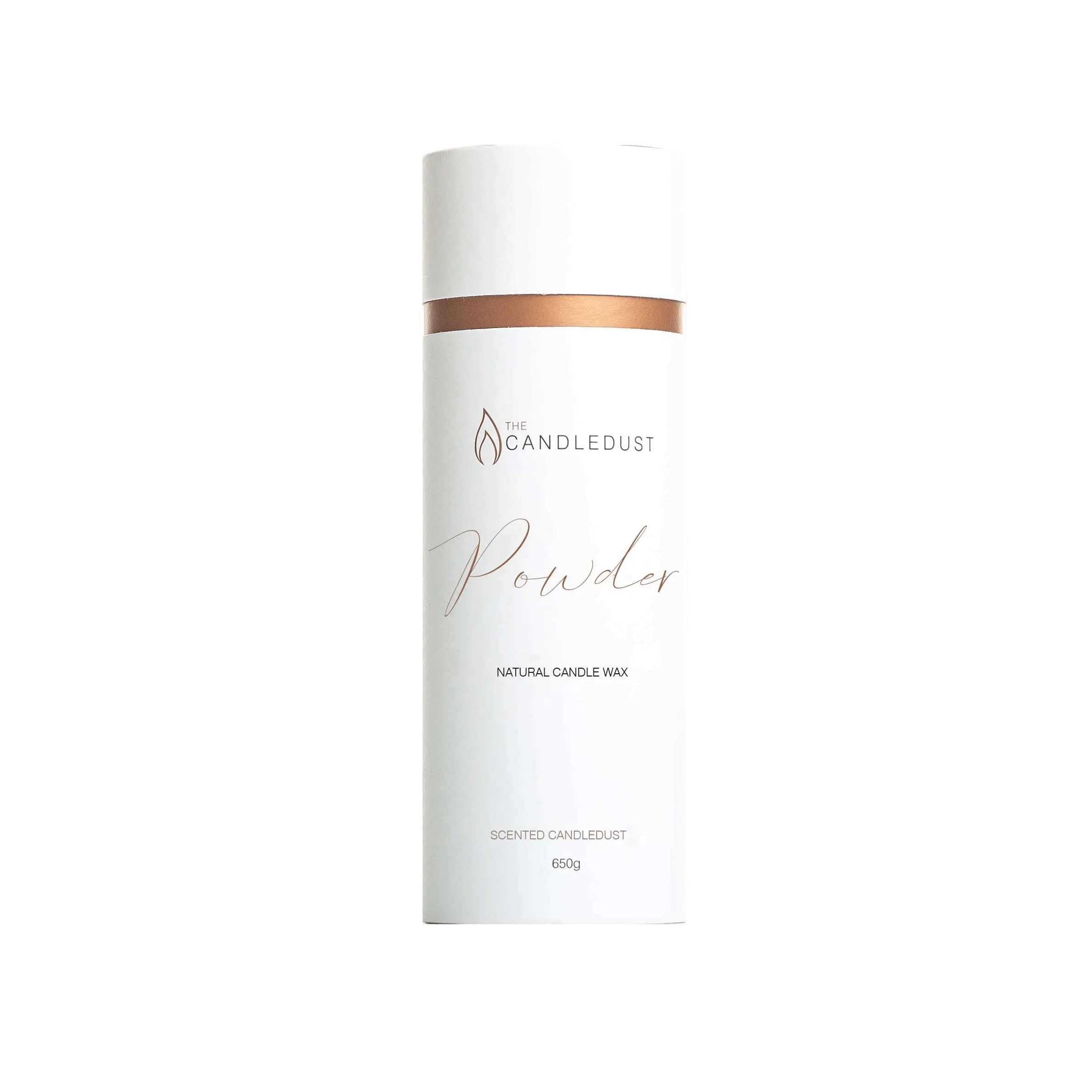Bougie en poudre Candledust tube 140 heures avec 20 mèches, sans parfum