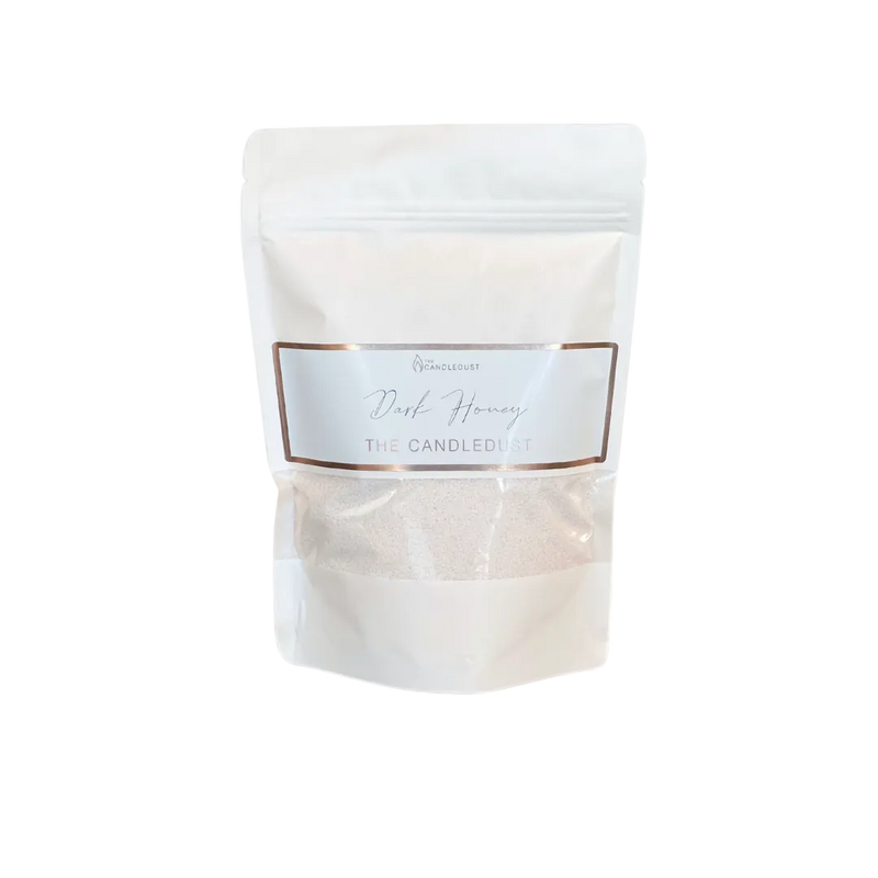 Kit de recharge bougie en poudre Candledust parfum Miel foncé 330 g, vue éditoriale