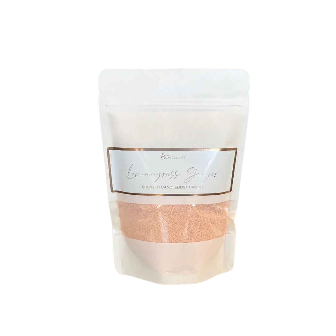Kit de recharge bougie en poudre Candledust parfum Citronnelle Gingembre 330 g