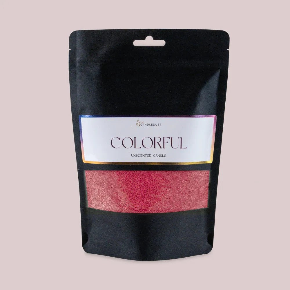 Recharge bougie en poudre Candledust sans parfum framboise 330 grammes, vue produit