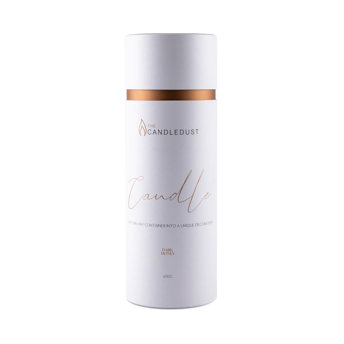 Dark Honey Scented Candle Sand Tube, 650g
