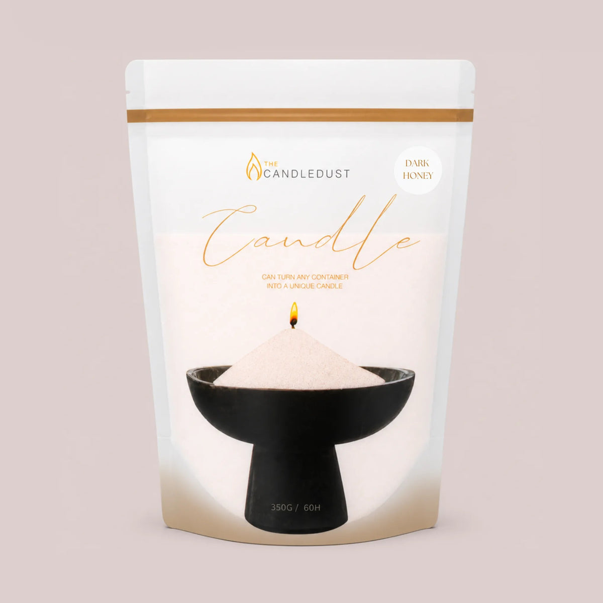 Dark Honey Size Trio, 160g Candle + 350g Refill + 650g Tube
