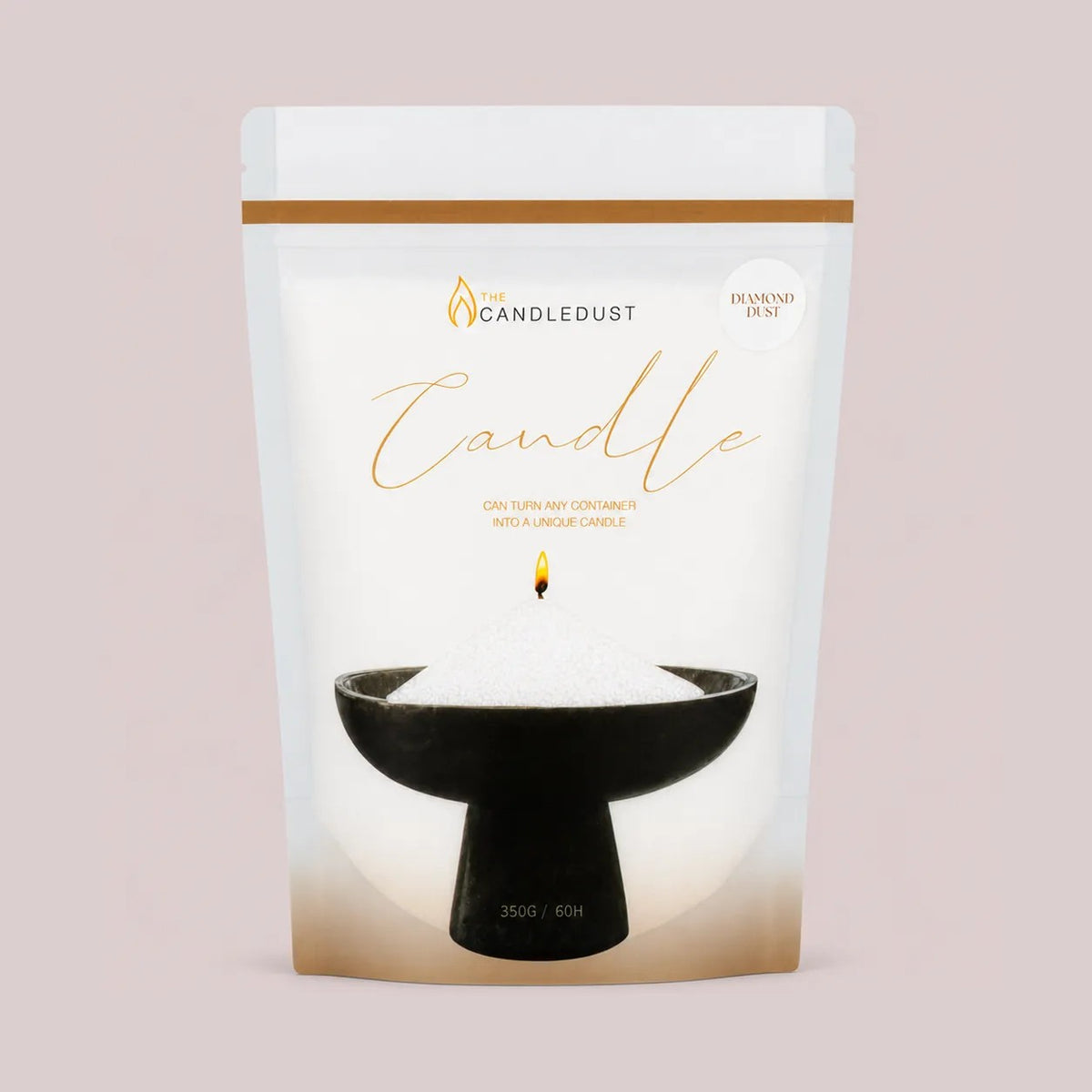 Diamond Dust Size Trio, 160g Candle + 350g Refill + 650g Tube