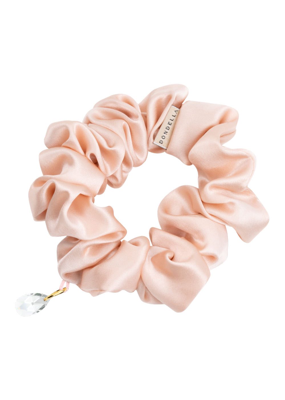 Chouchou Dondella en soie de Mulberry motif papillon, vue produit