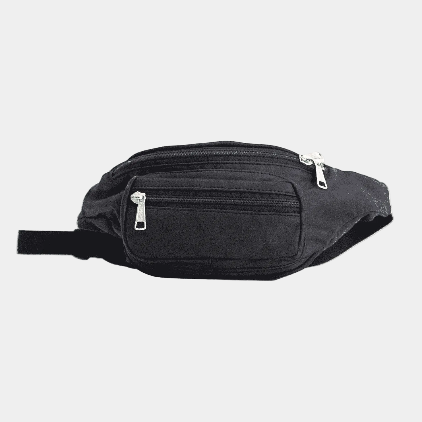 Leather Bum Bag No. 22 - Black