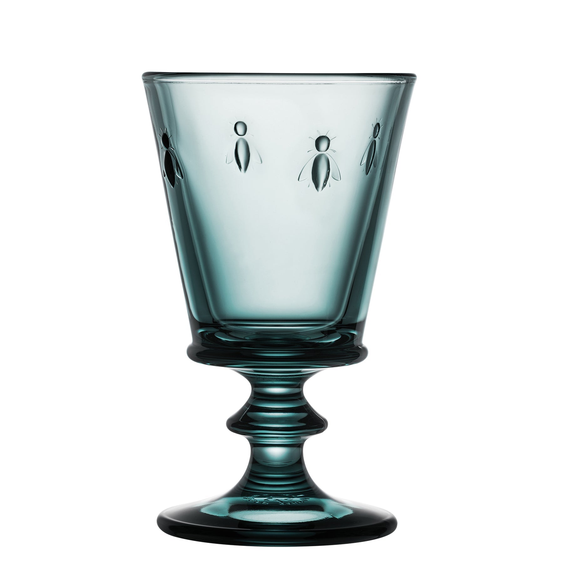 Set de 4 verres ABEILLE colorés 220 millilitres, vue verticale