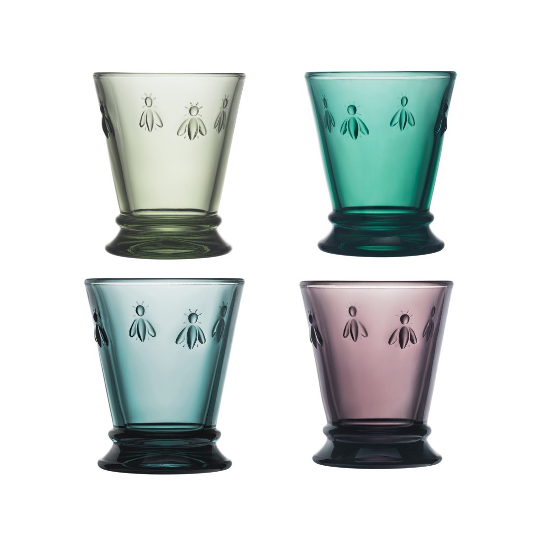 Coffret 4 verres abeille ABEILLE 220 ml, vue produit alternative