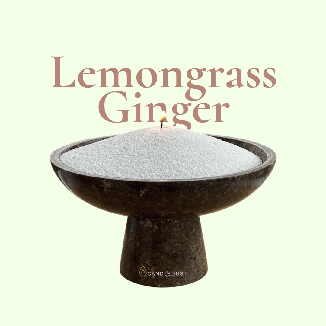 Lemongrass Ginger Scented Candle Sand Refill, 1kg