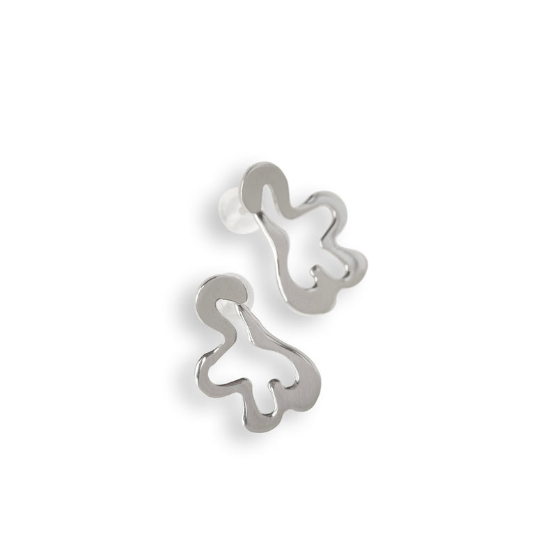 Boucles d'oreilles modèle Folia Mini, vue finale