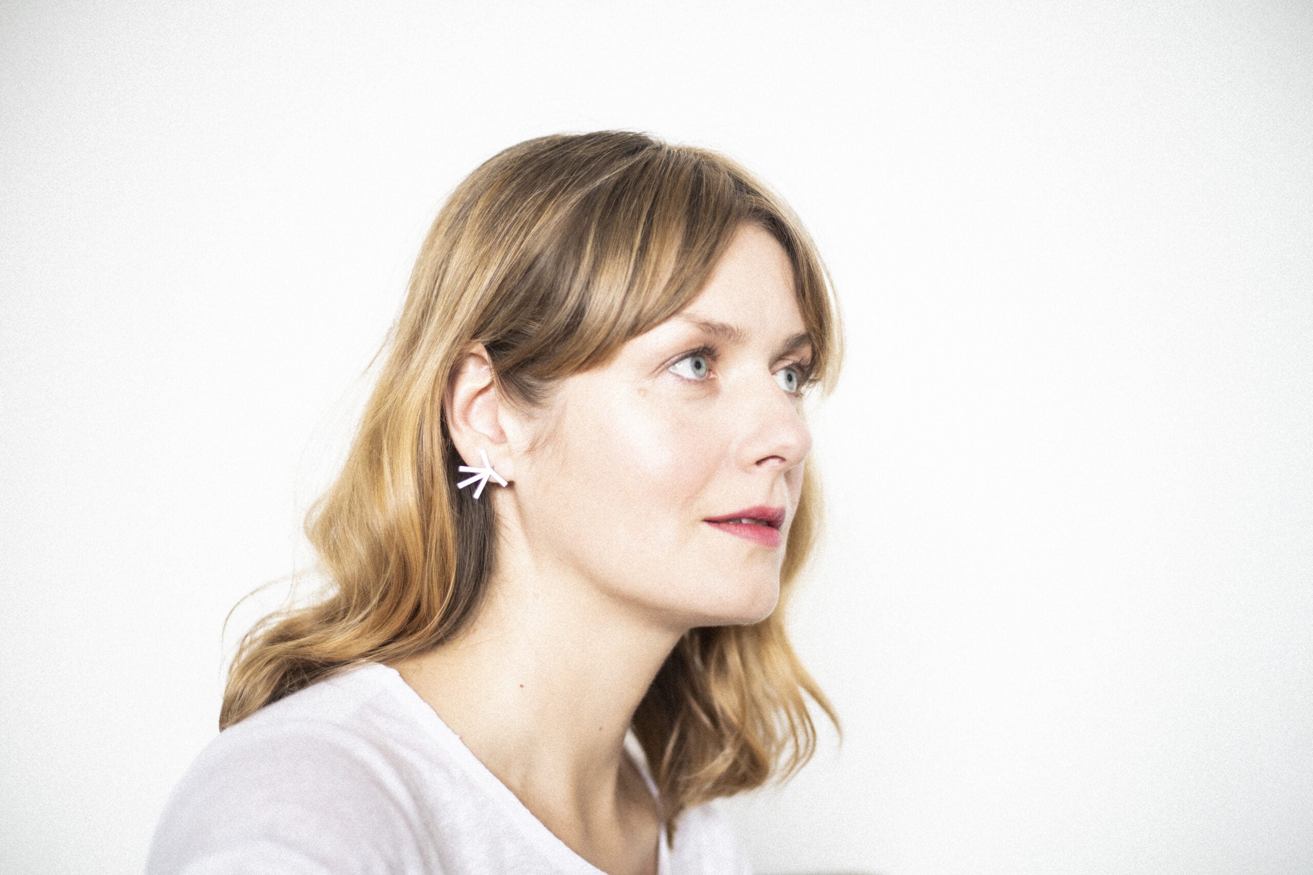 Boucles d'oreilles modèle Stella, vue alternative