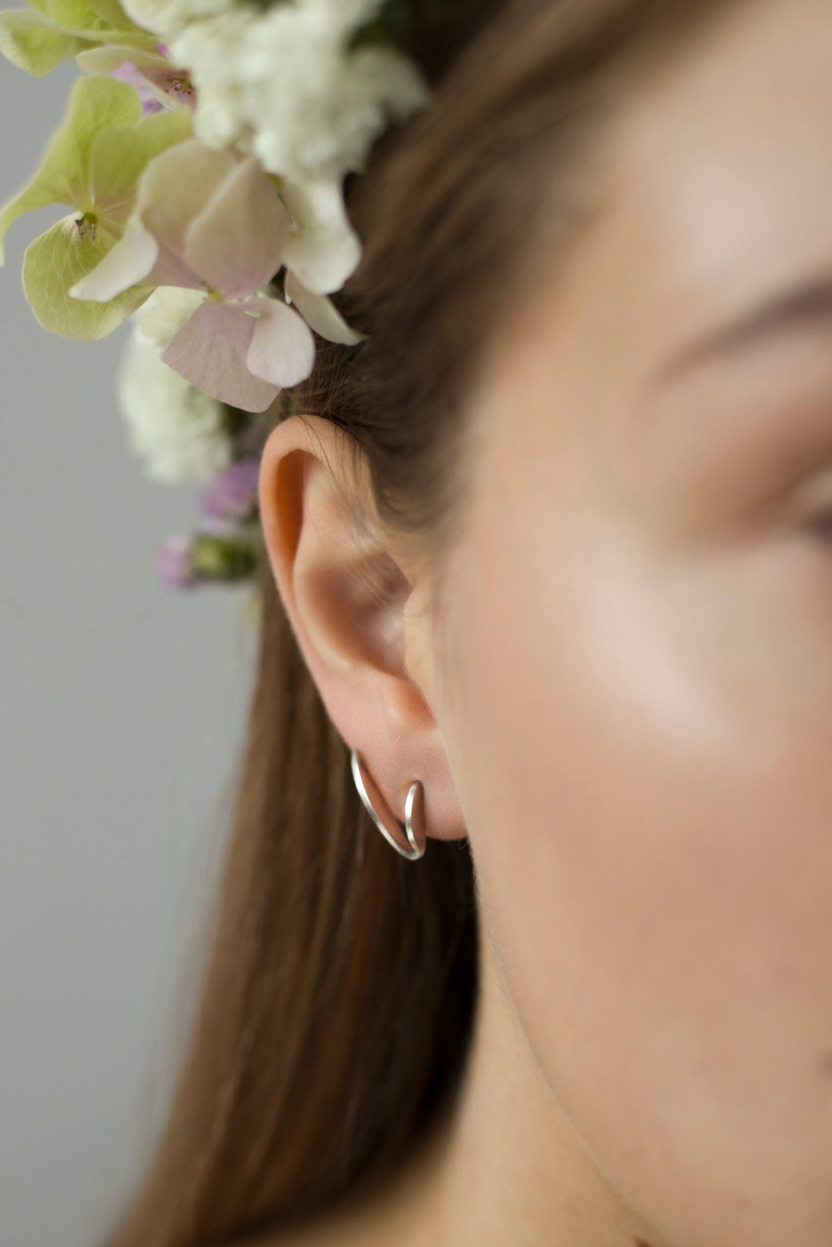 Boucles d'oreilles upcyclées modèle Alas, vue alternative