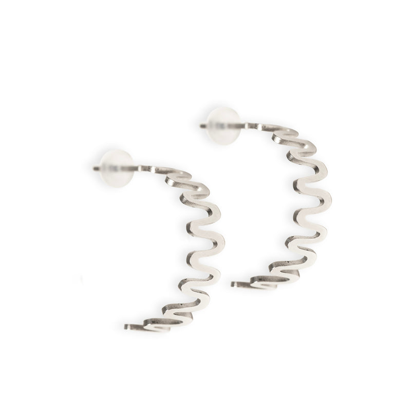 Boucles d'oreilles modèle Vena, vue finale