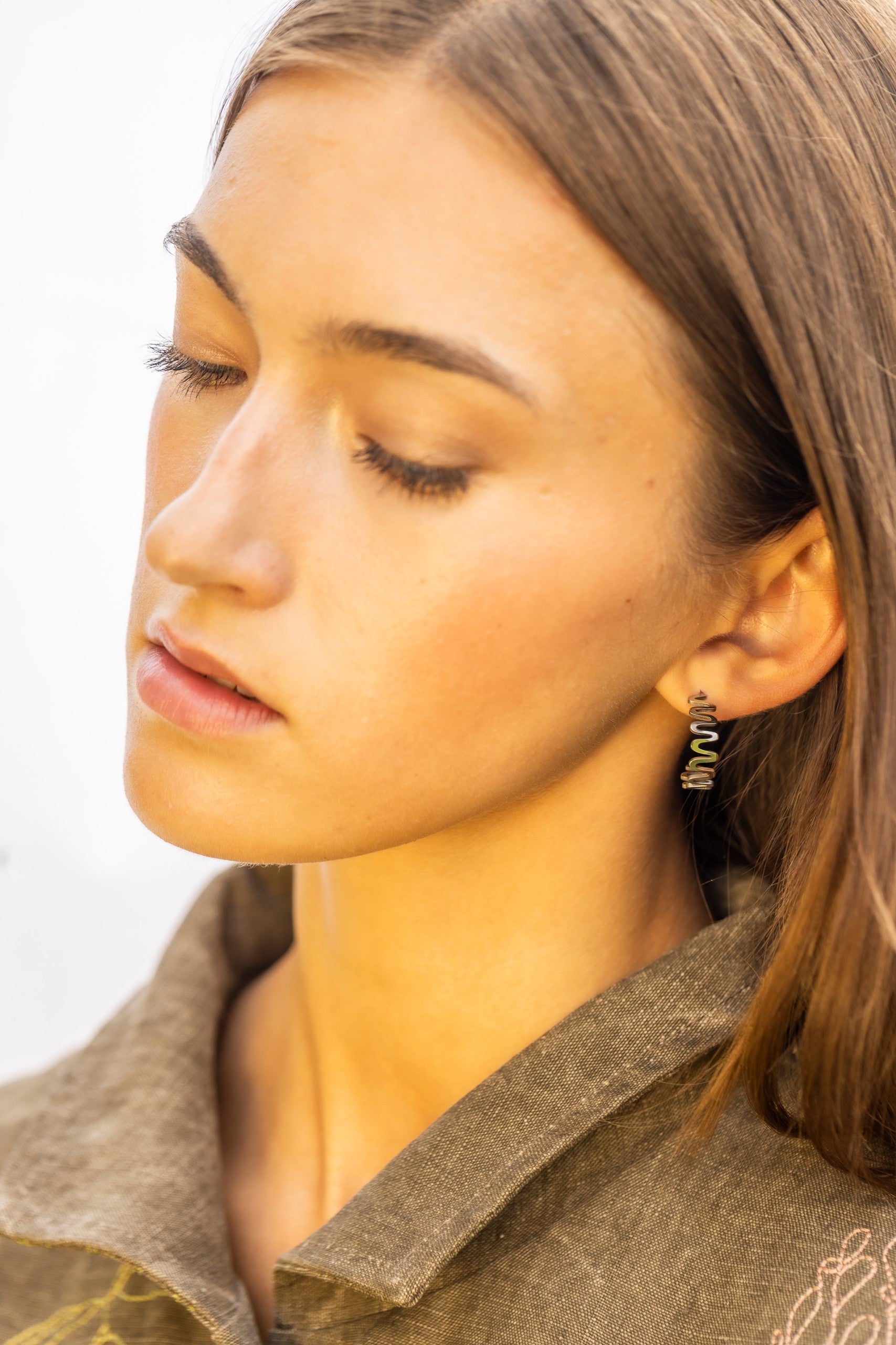 Boucles d'oreilles modèle Vena, vue produit