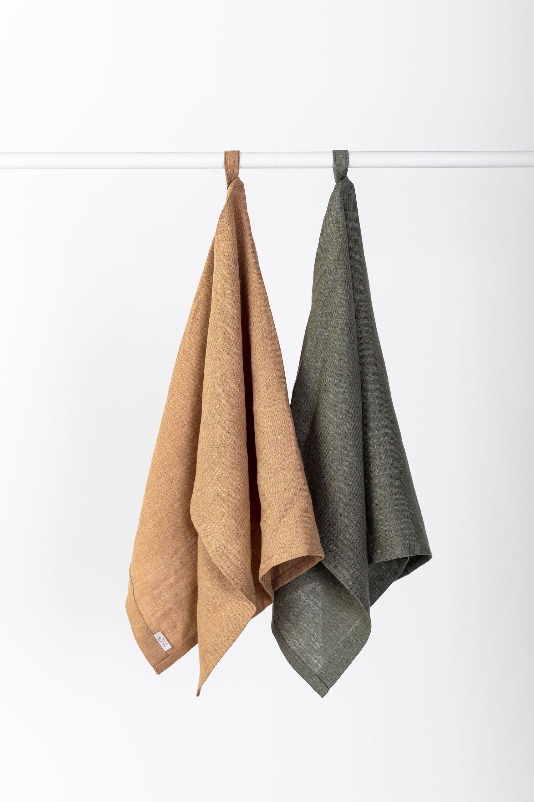 Torchon de cuisine Linen Tales en lin naturel, vue produit