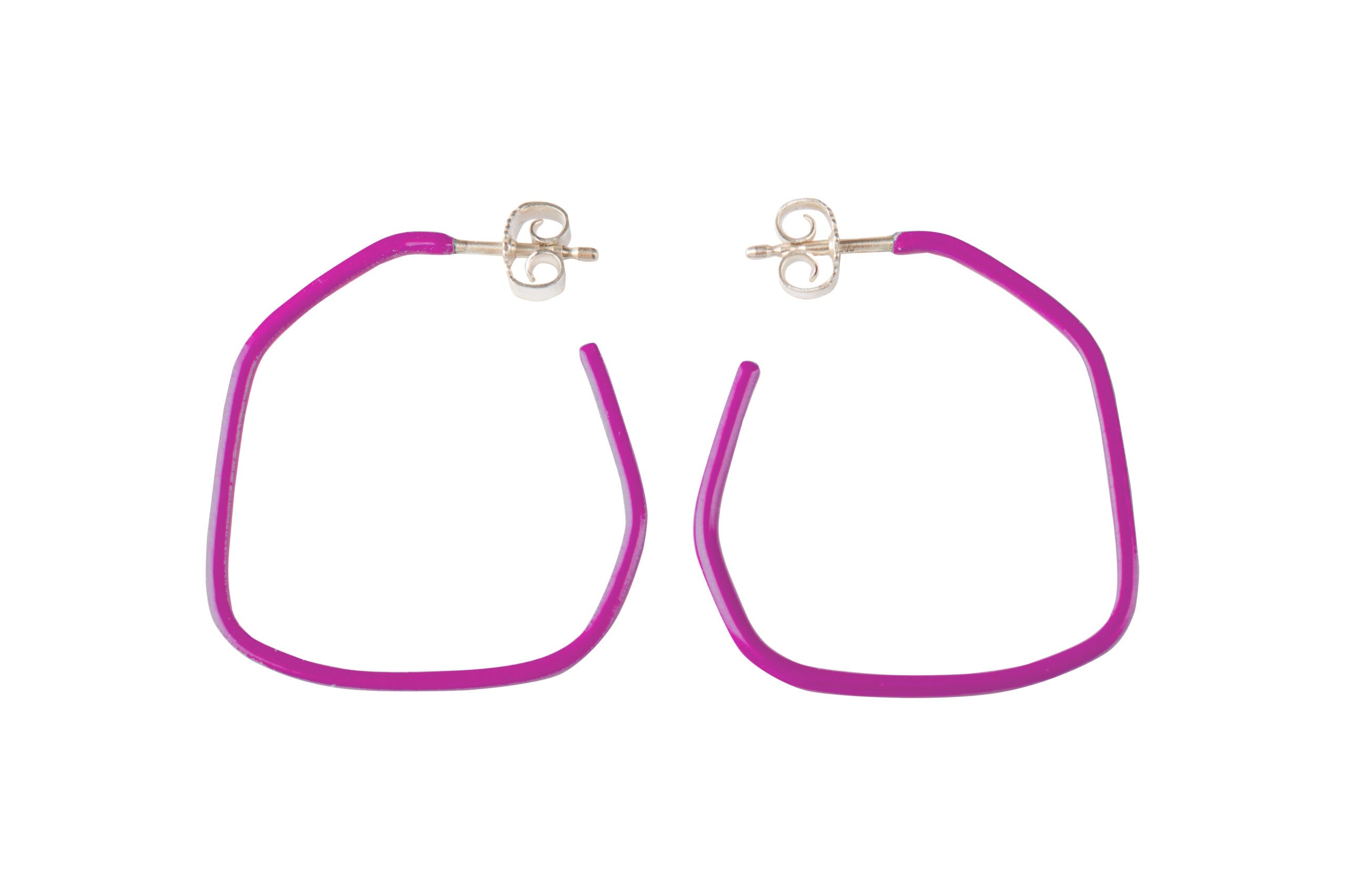 Boucles d'oreilles modèle Lines, vue produit