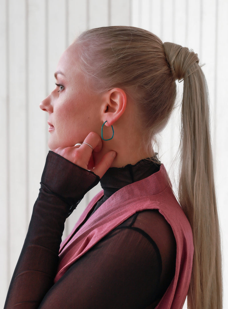 Boucles d'oreilles modèle Lines, vue détaillée alternative