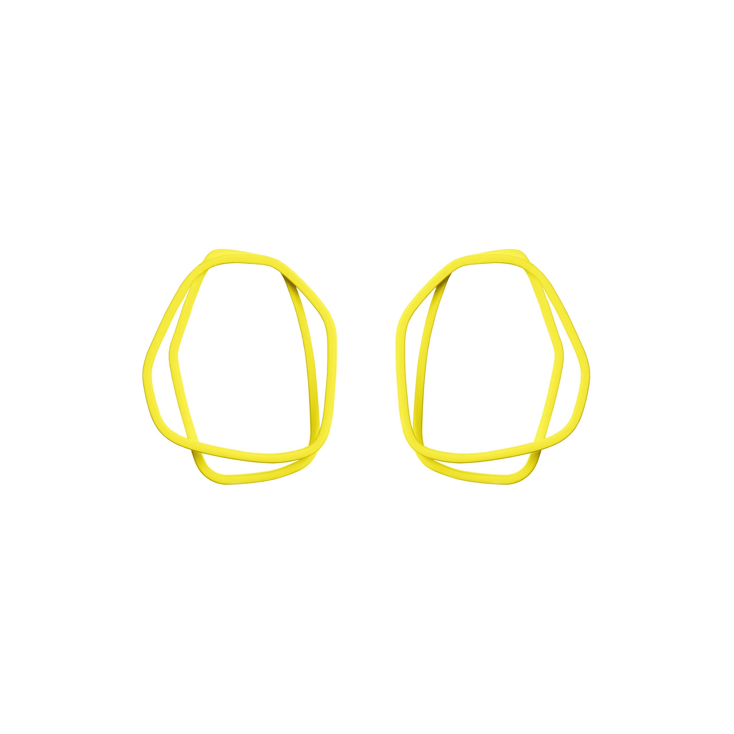 Boucles d'oreilles modèle Loops, vue verticale alternative