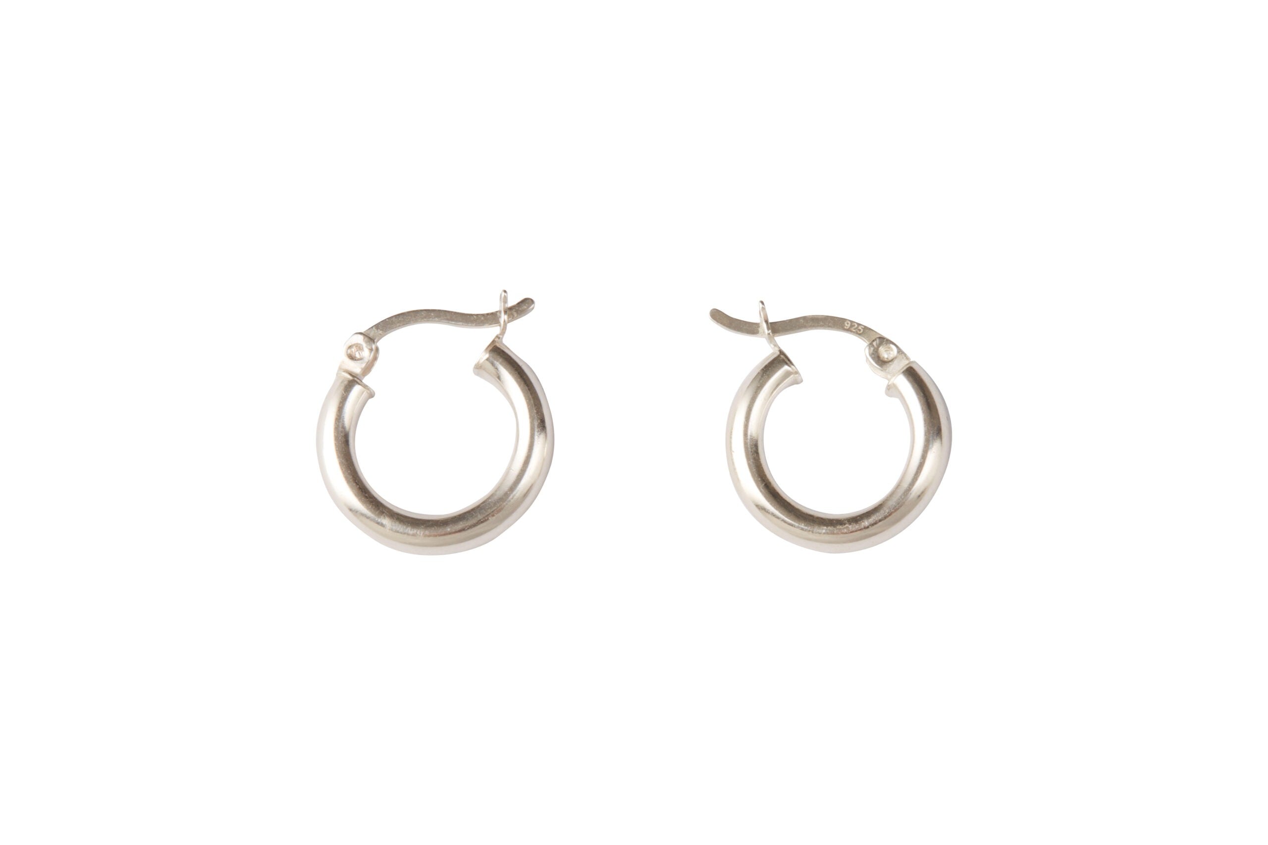 Boucles d'oreilles modèle Mix and Match créoles, vue produit