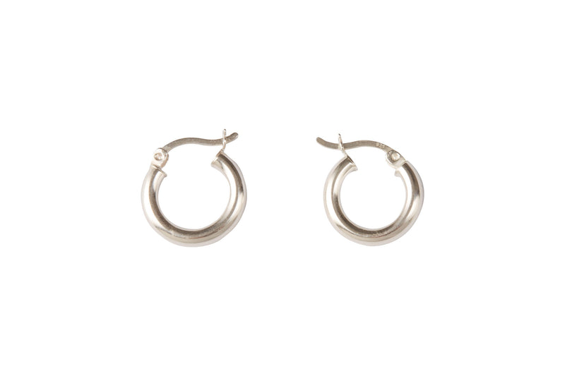Boucles d'oreilles modèle Mix and Match créoles, vue produit