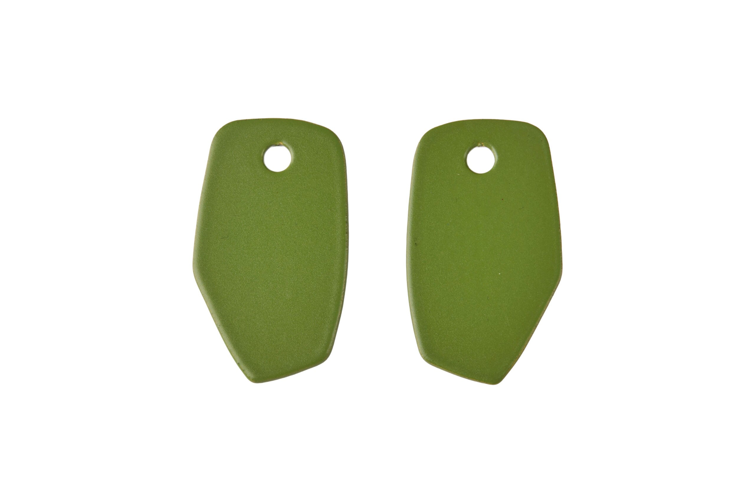 Boucles d'oreilles modèle Mix and Match plaques, vue éditoriale alternative