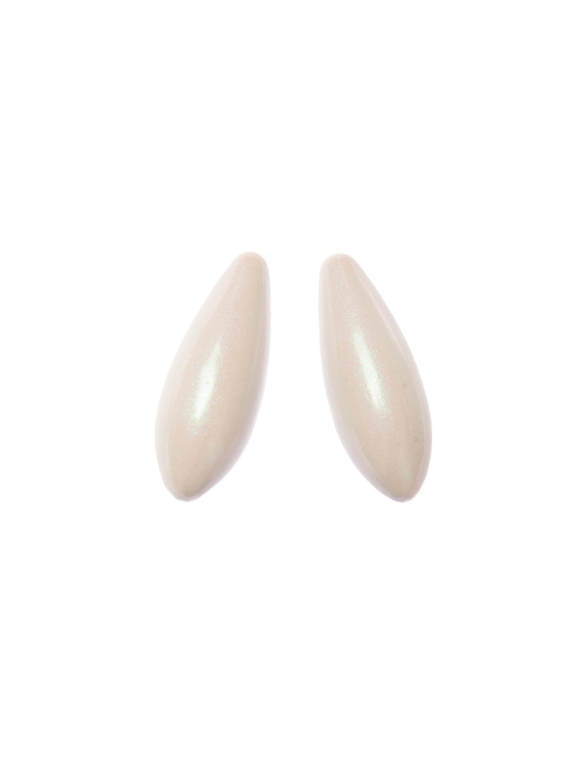 Milky Way Cream Earrings