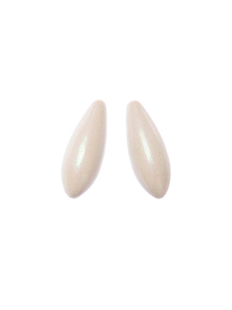 Milky Way Cream Earrings
