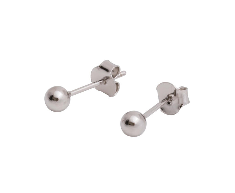 Boucles d'oreilles myamoon modèle Sphere or rose et argent, vue produit