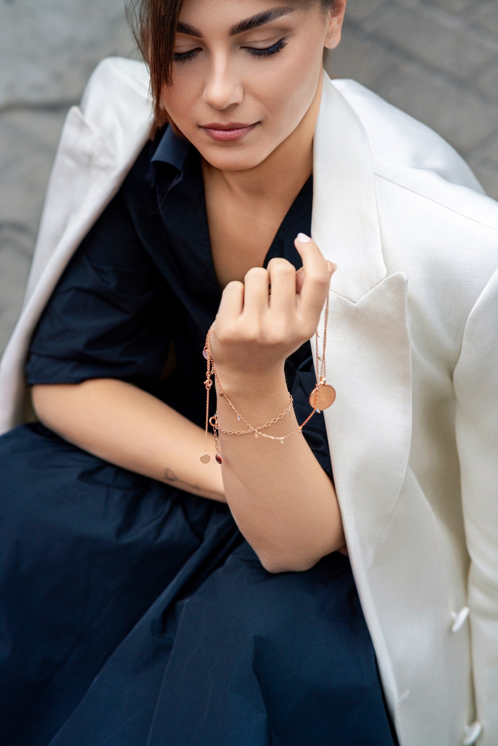 Collier modèle Juno Mandala, vue produit