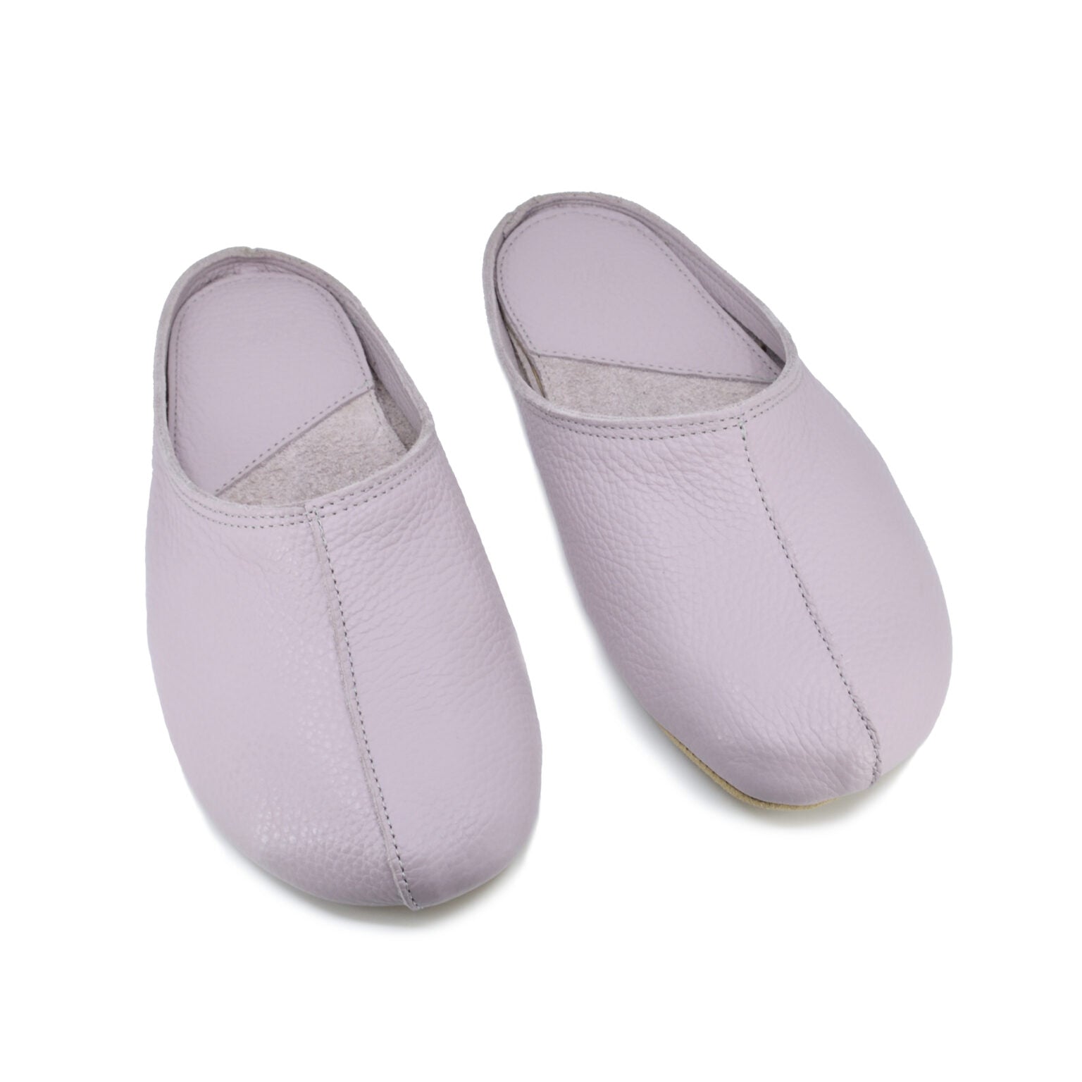Chaussons Sulbi en feutre lilas, vue alternative