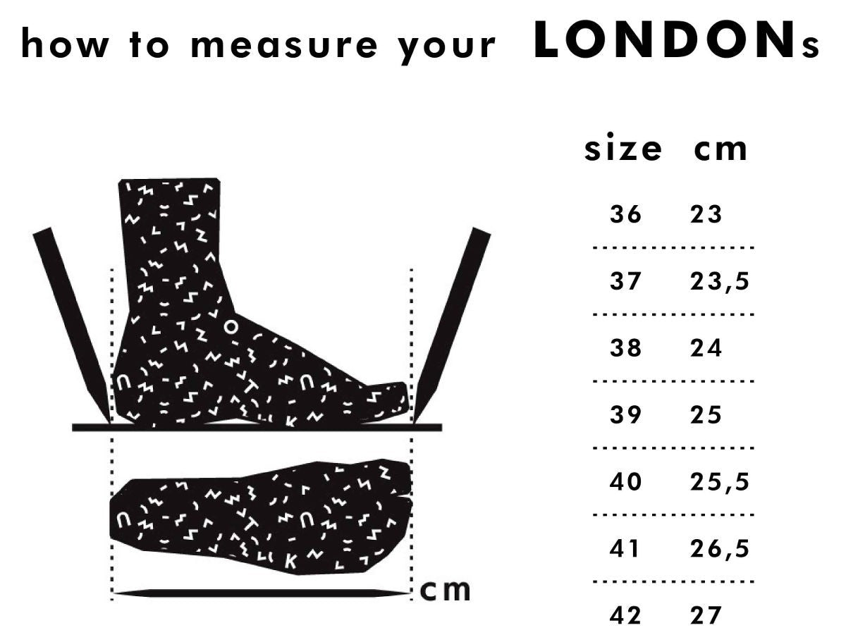 Chaussures TOKU London en cuir beige classique, vue produit