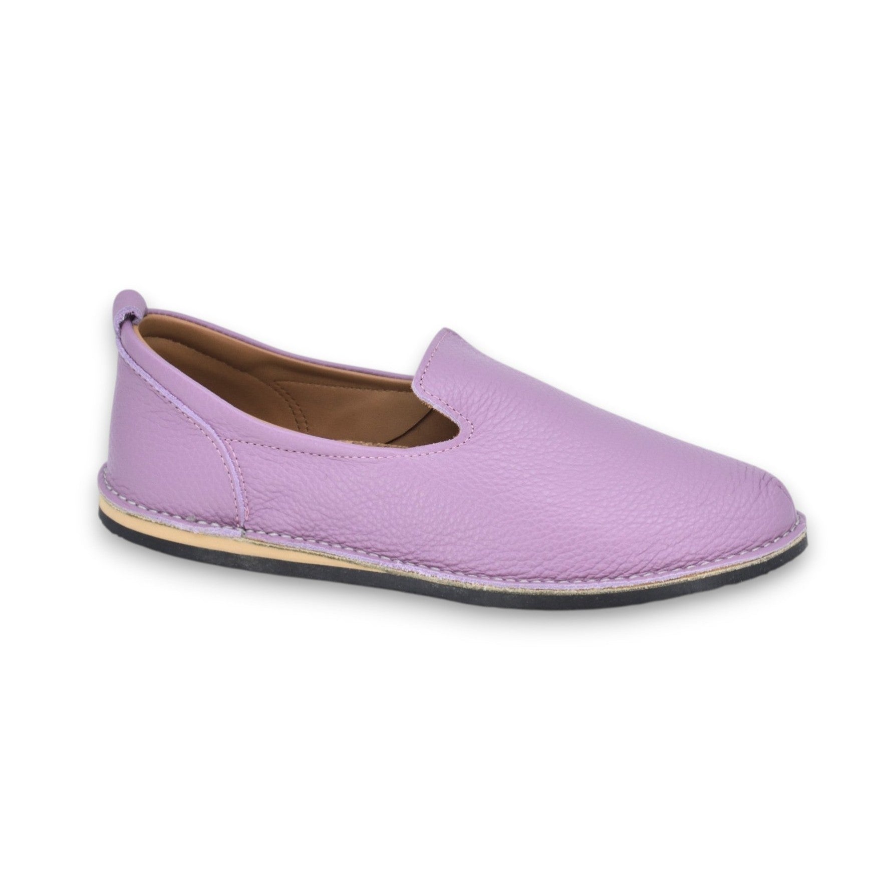 Chaussures TOKU London en cuir lilas classique, vue alternative
