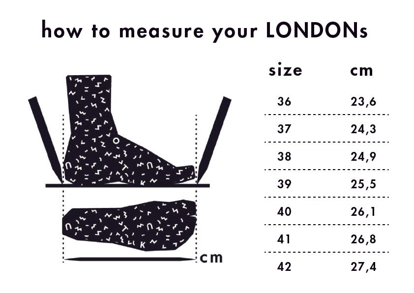 Chaussures TOKU London en cuir noir classique, vue détaillée