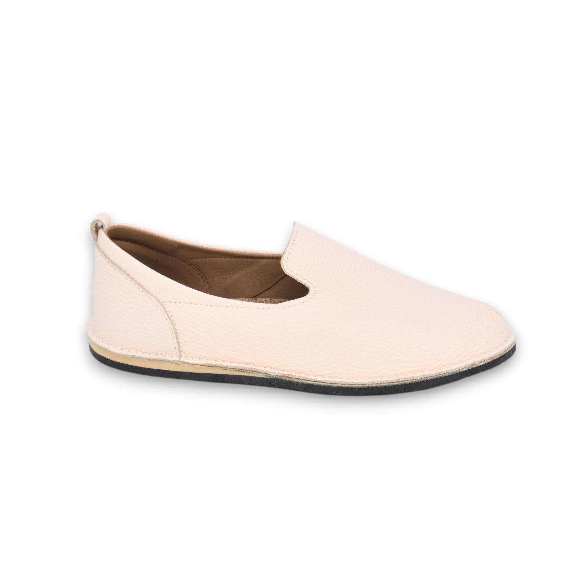 Chaussures TOKU London en cuir nude classique, vue alternative