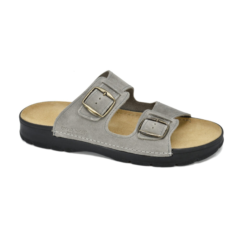 Sandales Märt en cuir gris, vue alternative