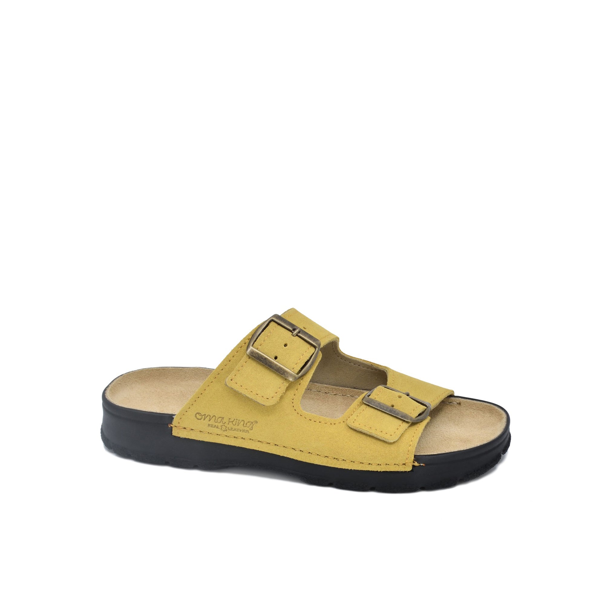 Sandales Meeliku en cuir jaune, vue alternative