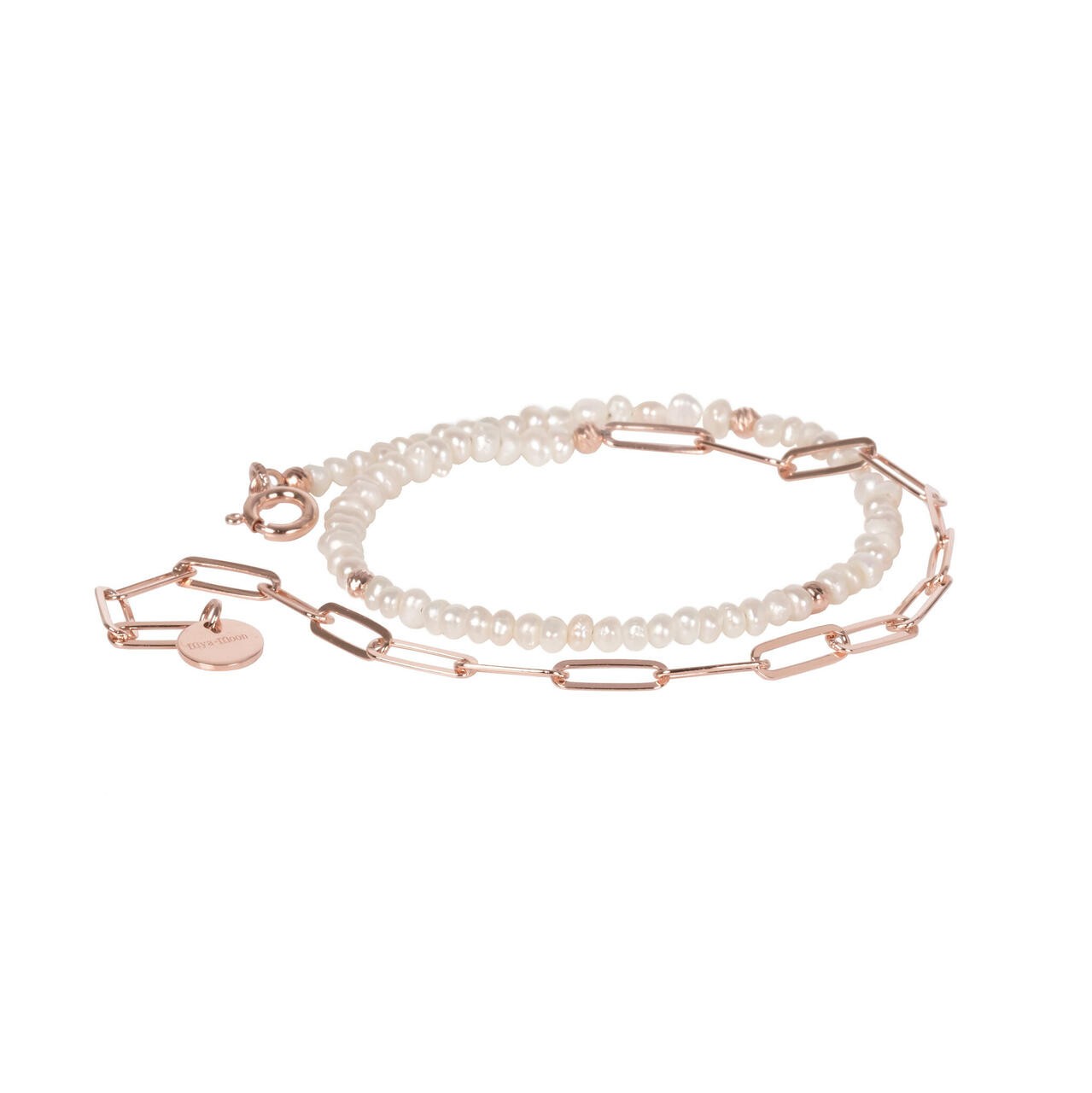 Bracelet myamoon ras-de-cou modèle Pearlstring, vue produit